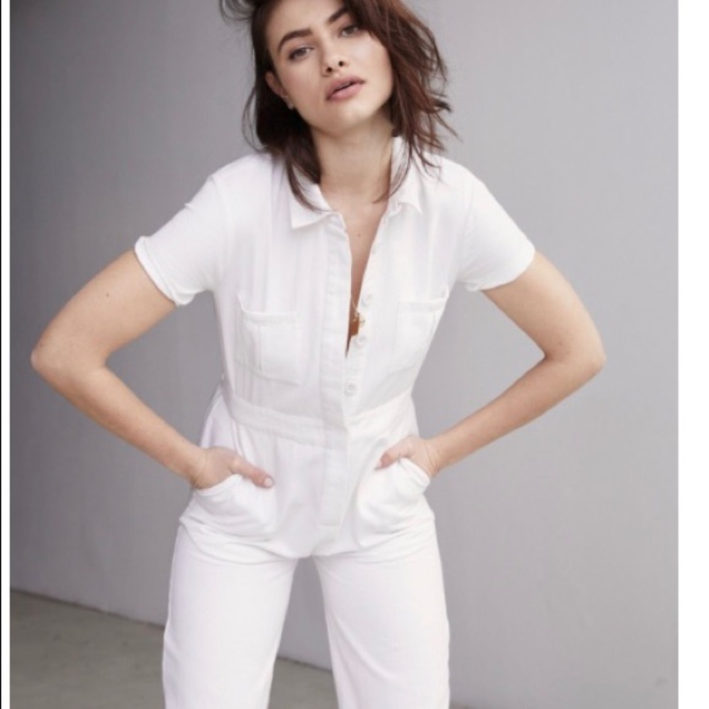 Amuse society utility jumpsuit, size small